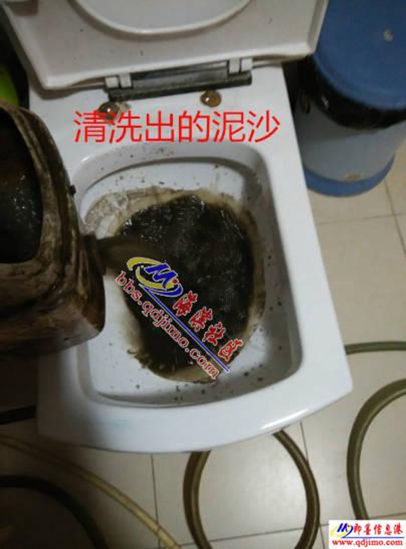 温暖的家,清洁的地暖管道